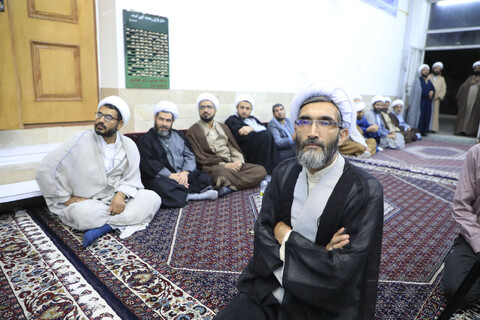 دیدار جمعی از طلاب شاغل در ادارات شهرستان بیرجند