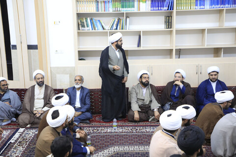 دیدار جمعی از طلاب شاغل در ادارات شهرستان بیرجند