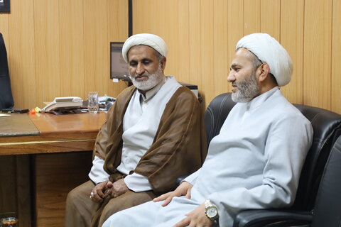 تصاویر/ دیدار مدیر حوزه علمیه لستان هرمزگان با فرمانده نیروی انتظامی استان