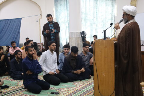 تصاویر / تریبون آزاد طلاب  مدرسه علمیه النبی (ص)  بندرعباس