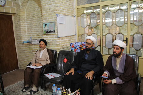 تصاویر| بازدید مدیر حوزه علمیه فارس از مدرسه علمیه مصلی شیراز