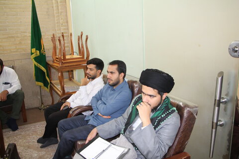 تصاویر| بازدید مدیر حوزه علمیه فارس از مدرسه علمیه مصلی شیراز