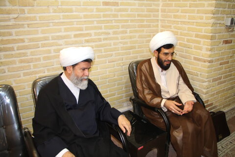 تصاویر| بازدید مدیر حوزه علمیه فارس از مدرسه علمیه مصلی شیراز