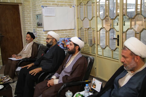 تصاویر| بازدید مدیر حوزه علمیه فارس از مدرسه علمیه مصلی شیراز