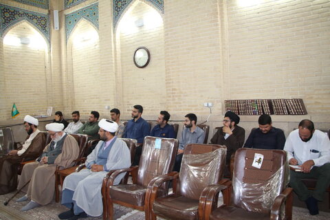 تصاویر| بازدید مدیر حوزه علمیه فارس از مدرسه علمیه مصلی شیراز