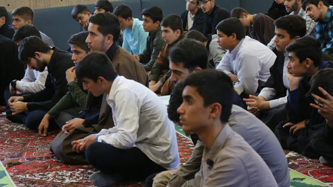 تصاویر/ برگزاری سلسله جلسات «راه و رسم طلبگی» در حوزه علمیه حضرت امیرالمؤمنین(ع) تبریز