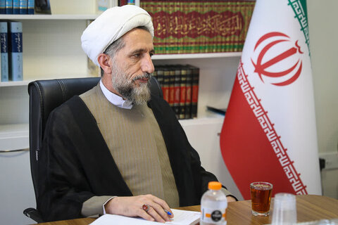 تصاویر / دیدار مدیر حوزه هنری استان با نماینده ولی فقیه در استان قزوین