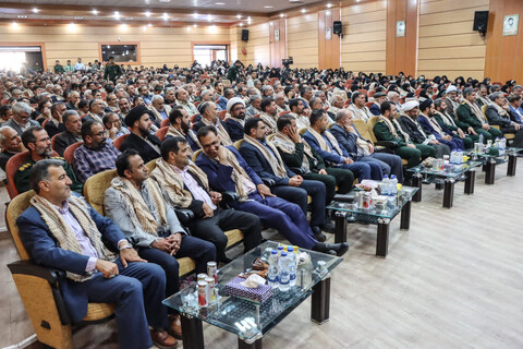 تصاویر| آیین تکریم و معارفه فرماندهان ناحیه مقاومت بسیج سپاه زنجان