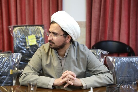 تصاویر/ حضور حجت‌الاسلام والمسلمین دعایی در جمع مبلغین حوزه علمیه استان یزد