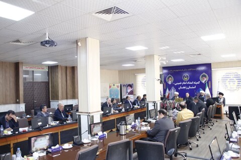 تصاویر/ جلسه شورای امر به معروف و نهی از منکر  کمیته امداد امام خمینی ره استان زنجان