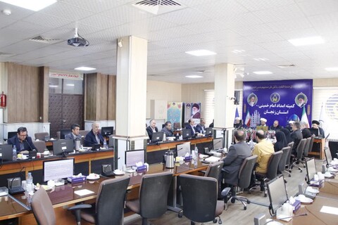 تصاویر/ جلسه شورای امر به معروف و نهی از منکر  کمیته امداد امام خمینی ره استان زنجان