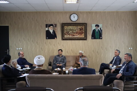 تصاویر/ دیدار اعضای شورای انجمن های اسلامی کارخانجات آذربایجان شرقی با مدیرکل تبلیغات اسلامی استان  آذربایجان شرقی