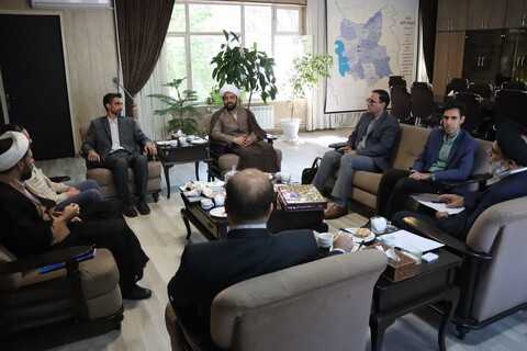 تصاویر / دیدار هیات امنای مجمع کانون های فرهنگی تبلیغی آذربایجان شرقی با  مدیرکل تبلیغات اسلامی استان