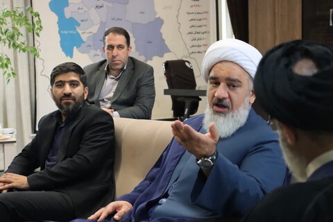 تصاویر / دیدار اعضای شورای شهر تبریز با مدیرکل تبلیغات اسلامی آذربایجان شرقی