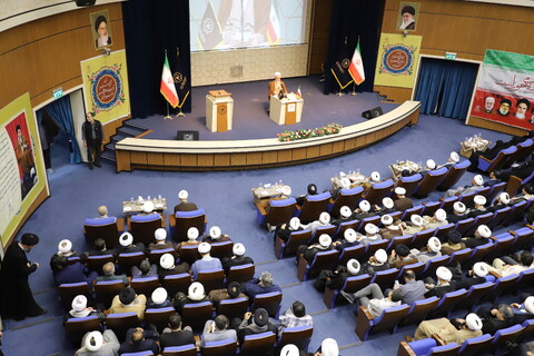 تصاویر/ آیین تکریم و معارفه مدیر حوزه‌های علمیه خواهران