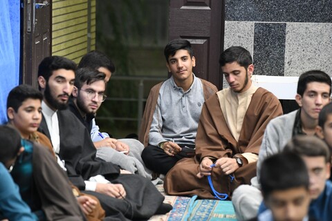 جلسه اخلاق طلاب مدرسه علمیه امام خامنه‌ای ارومیه
