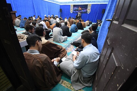 جلسه اخلاق طلاب مدرسه علمیه امام خامنه‌ای ارومیه
