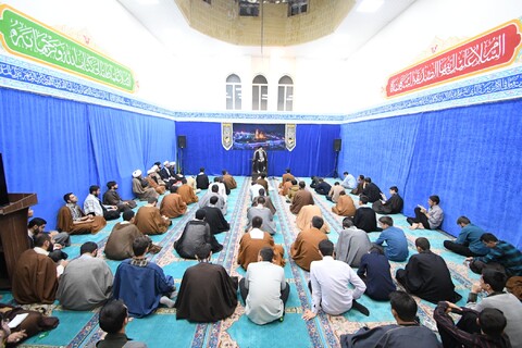 جلسه اخلاق طلاب مدرسه علمیه امام خامنه‌ای ارومیه
