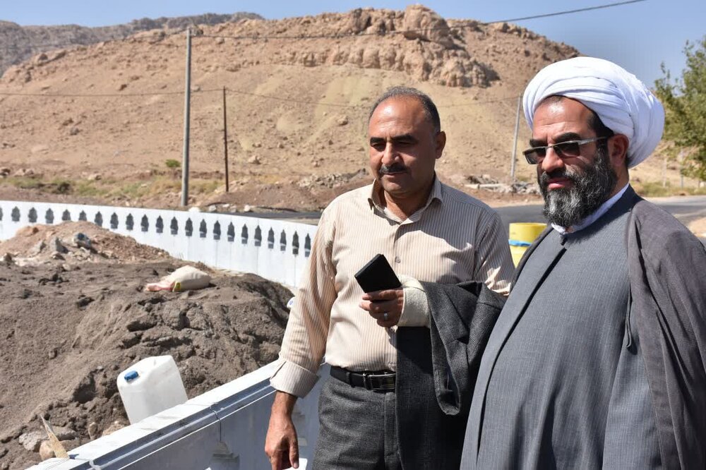 بازدید امام جمعه بخش نیاسر از پروژه‌های شهری+عکس