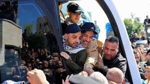 Who are the Palestinian captives Israel released?