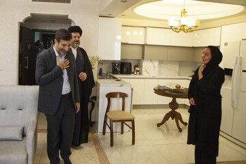 تصاویر/ دیدار سخنگوی شورای نگهبان با خانواده شهید «حسن شجاعی»