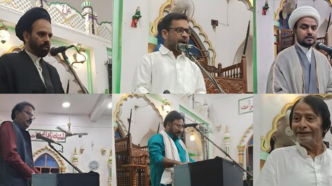 حوزہ علمیہ آیۃ اللہ خامنہ ای کی جانب سے علمی بزم اور معارف اسلامی کا انعقاد