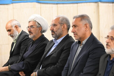 تصاویر|آیین تکریم و معارفه مدیر اجرایی مرکز رسیدگی به امور مساجد اصفهان