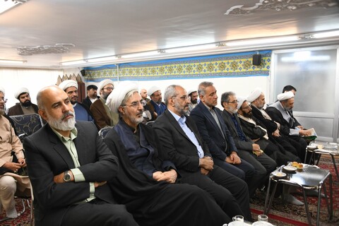 تصاویر|آیین تکریم و معارفه مدیر اجرایی مرکز رسیدگی به امور مساجد اصفهان