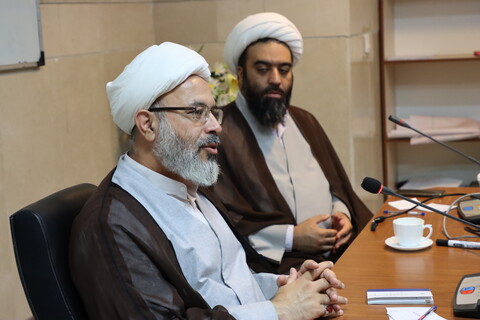 تصاویر / جلسه معاونین تهذیب حوزه علمیه یزد با معاون تهذیب حوزه‌های علمیه