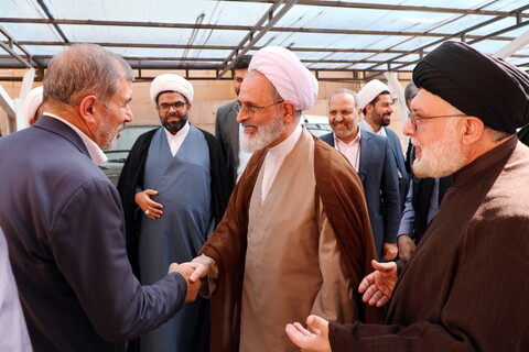 تصاویر/ بازدید آیت الله اعرافی از دادگستری کل استان قم