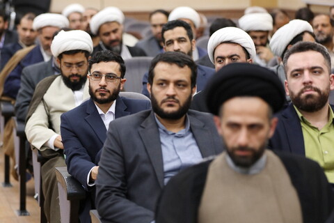 تصاویر/ بازدید آیت الله اعرافی از دادگستری کل استان قم