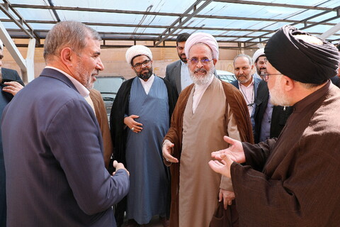 تصاویر/ بازدید آیت الله اعرافی از دادگستری کل استان قم