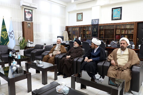 تصاویر/ بازدید آیت الله اعرافی از دادگستری کل استان قم