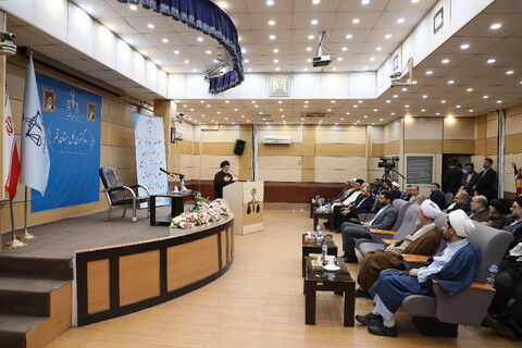 تصاویر/ بازدید آیت الله اعرافی از دادگستری کل استان قم