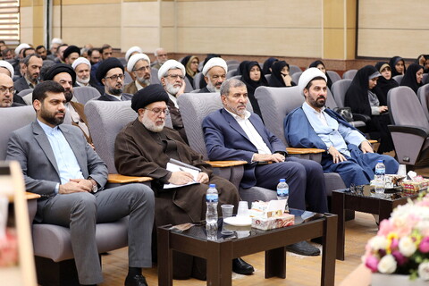 تصاویر/ بازدید آیت الله اعرافی از دادگستری کل استان قم