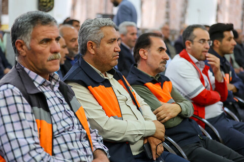 تصاویر | مراسم تکریم و معارفه امام‌جمعه شهرستان چاراویماق