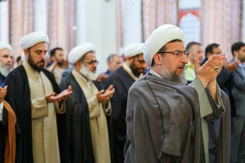 تصاویر | مراسم تکریم و معارفه امام‌جمعه شهرستان چاراویماق