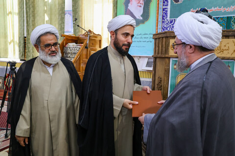 تصاویر | مراسم تکریم و معارفه امام‌جمعه شهرستان چاراویماق