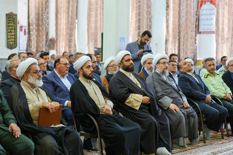 تصاویر | مراسم تکریم و معارفه امام‌جمعه شهرستان چاراویماق