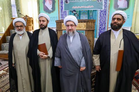 تصاویر | مراسم تکریم و معارفه امام‌جمعه شهرستان چاراویماق