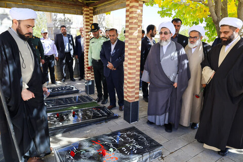 تصاویر | مراسم تکریم و معارفه امام‌جمعه شهرستان چاراویماق