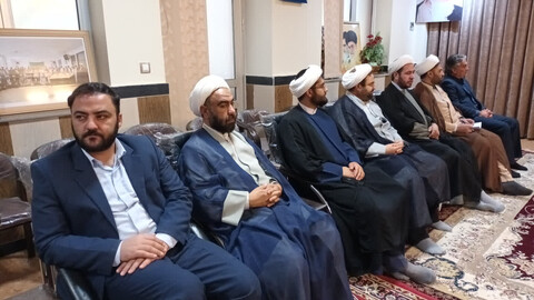 تصاویر/ نشست  امام‌جمعه شهرستان اهر با روحانیون  فرهنگی و طرح امین آموزش و پرورش