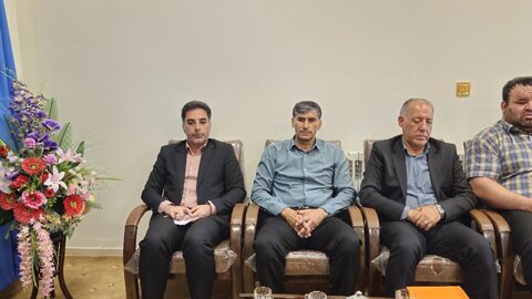 تصاویر/دیدار اعضای ستاد یادواره شهدای ورزشکار با امام جمعه ایلام