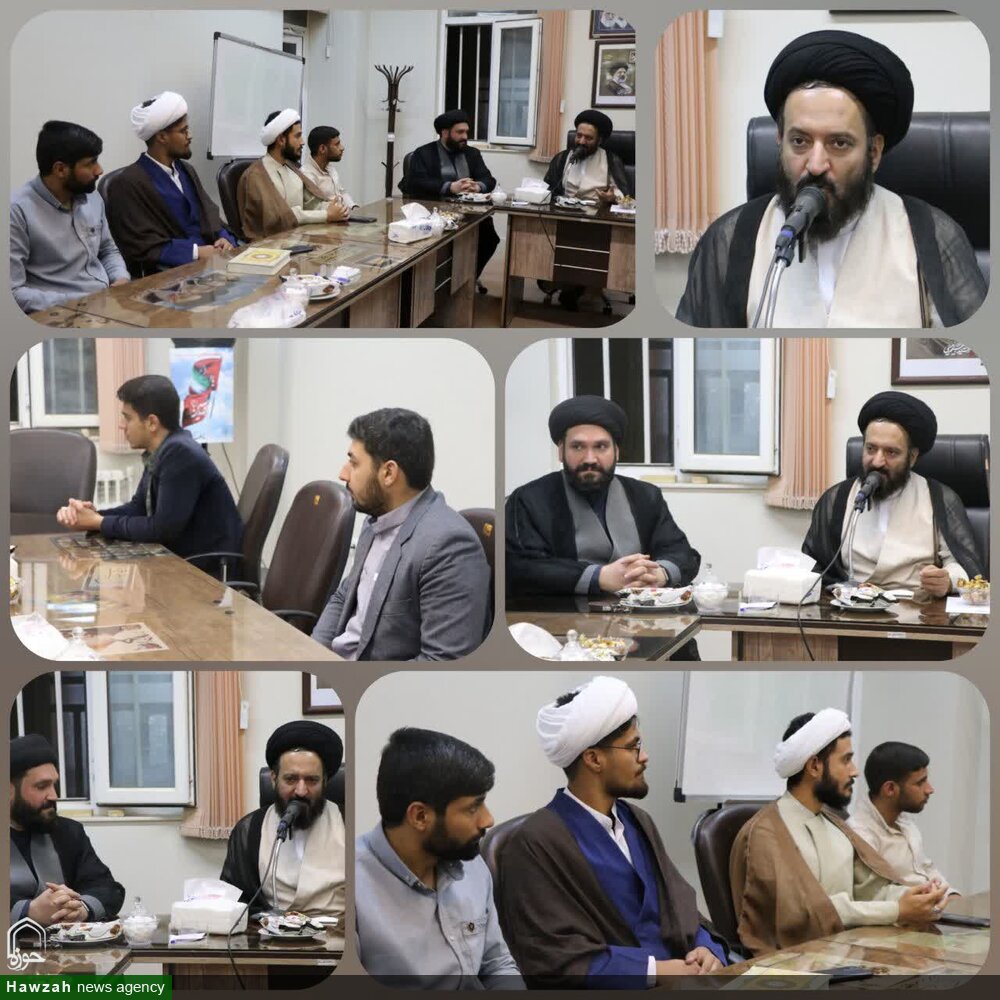 معاون تبلیغ حوزه علمیه اصفهان از مدرسه علمیه آیت الله نائینی بازدید کرد