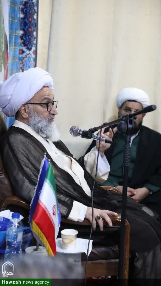 حضور حجت الاسلام والمسلمین حیدری در جمع مدیران و کارکنان سازمان تعزیرات حکومتی خوزستان