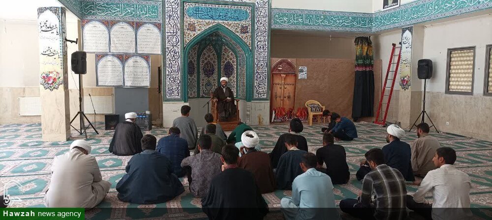 فیلم| حضور معاون تهذیب حوزه علمیه اصفهان در مدرسه علمیه هرند