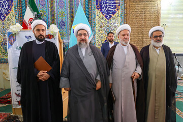 تصاویر/ آیین تکریم و معارفه امام جمعه خسروشاه