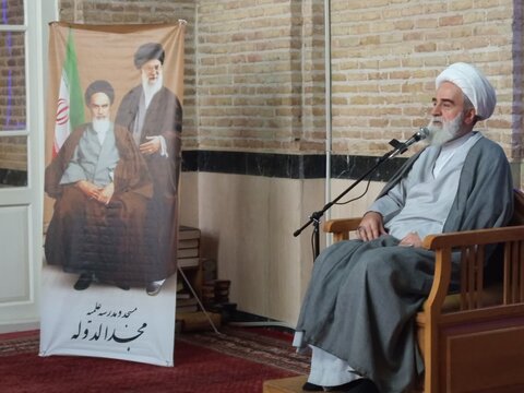 تصاویر/ برگزاری مراسم معارفه مسئول و مدیر مدرسه علمیه مجد الدوله تهران