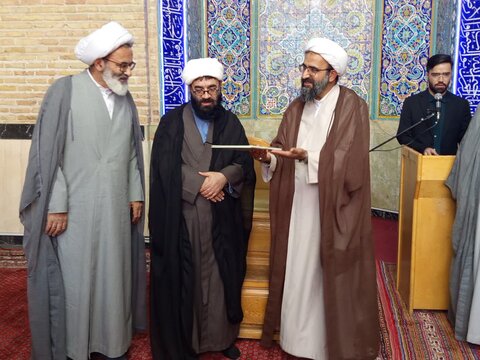 تصاویر/ برگزاری مراسم معارفه مسئول و مدیر مدرسه علمیه مجد الدوله تهران