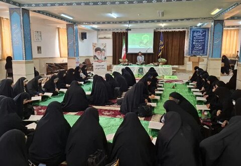 تصاویر/ مدرسه علمیه ریحانه‌النبی (س) میزبان قاریان مطرح کشوری